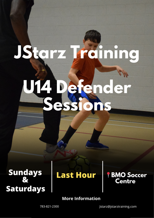 U14 Defender Sessions Packages